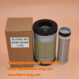 Комплект воздушных фильтров K7591-82360